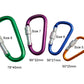 4Pcs Carabiner Travel Kit