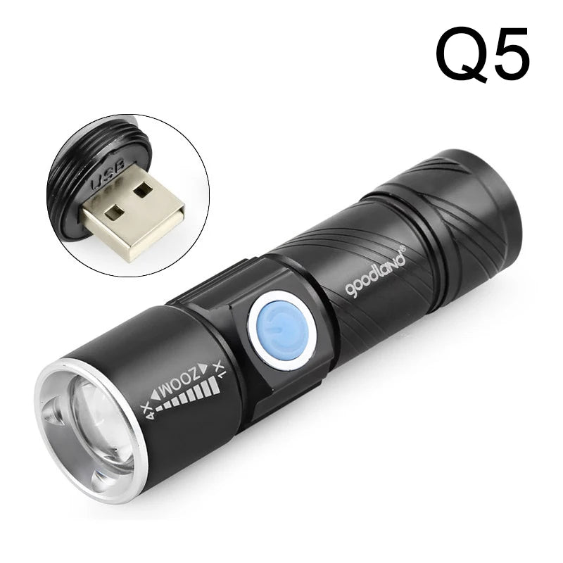 Rechargeable LED Flashlight