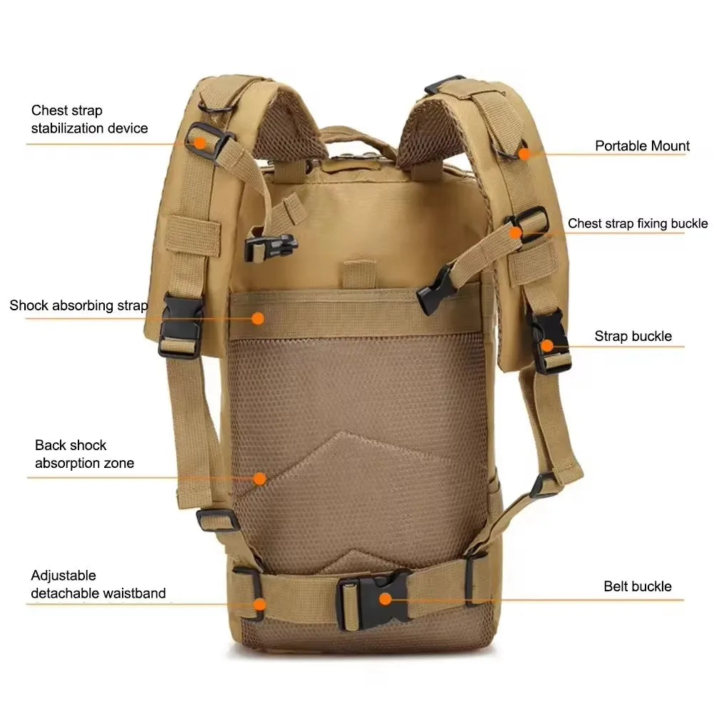 Men Army Tactical Backpack