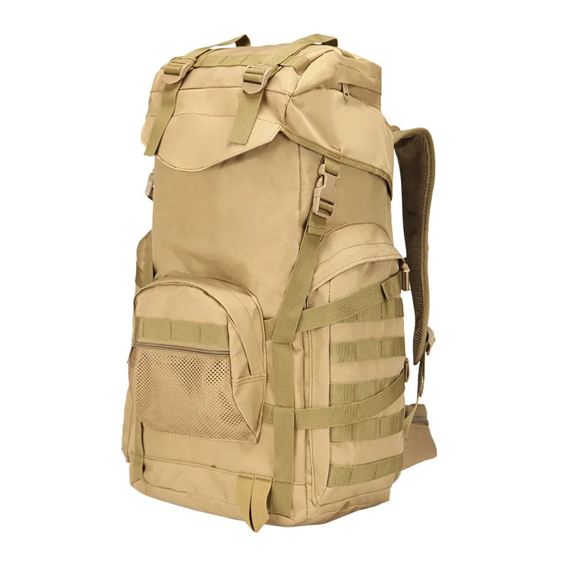 60L Outdoor Waterproof Military Backpack