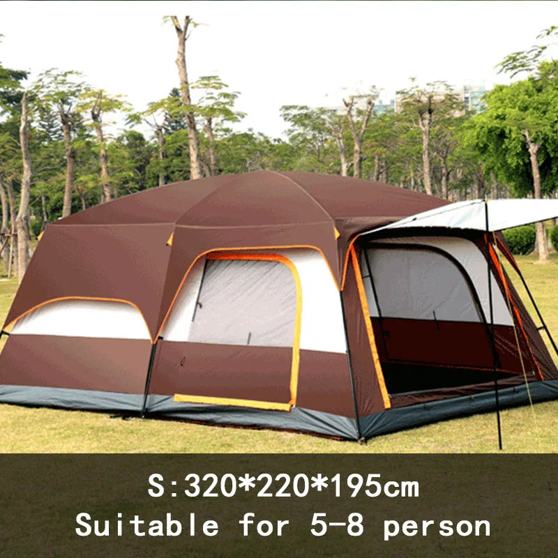 Extra Large 4 Season Tent with 2 Bedrooms