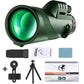 80X100 Zoom Telescope HD Professional Night Monocular