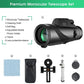 80X100 Zoom Telescope HD Professional Night Monocular