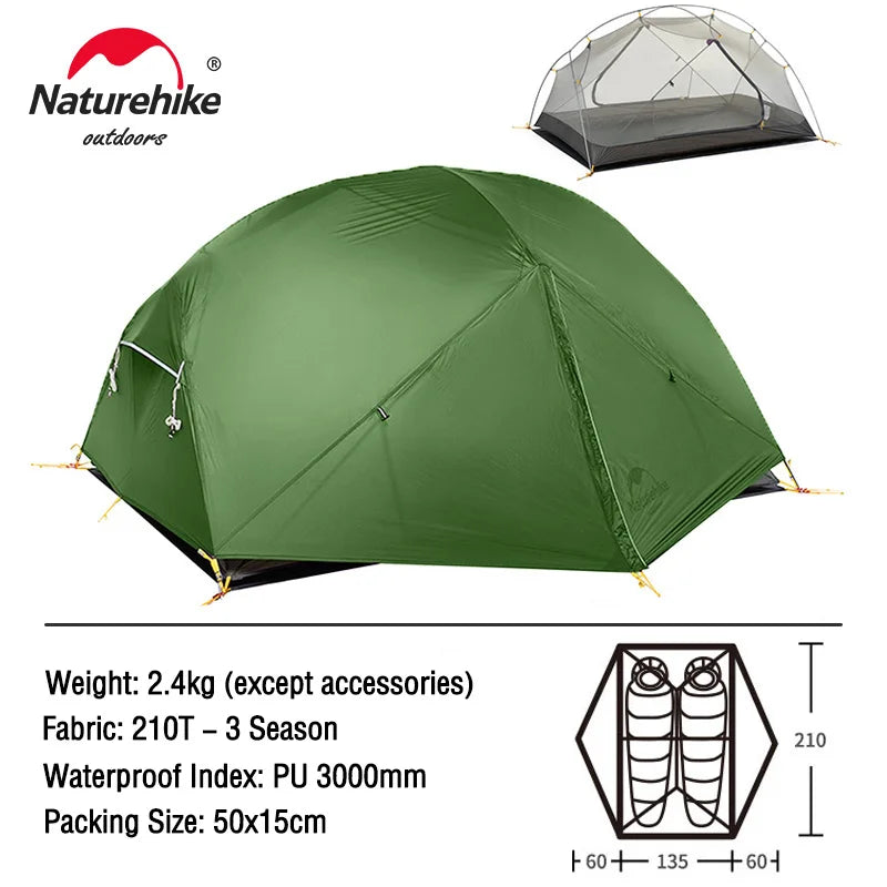 Naturehike  20D Ultralight Travel Tent