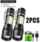 Mini LED Flashlight with Adjustable Focus