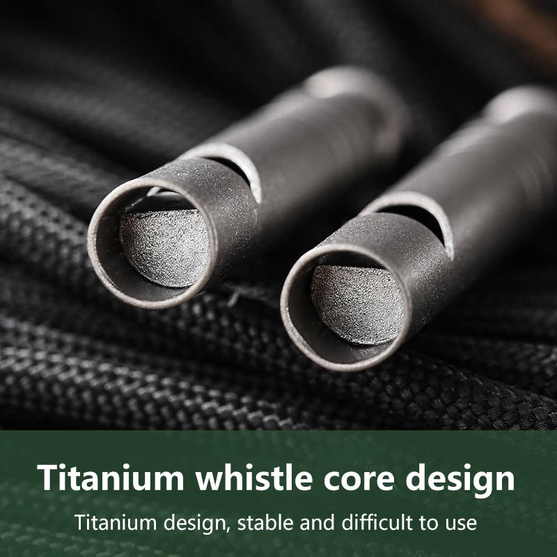 Titanium Emergency Survival Whistle