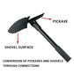 Military Portable Folding Shovel