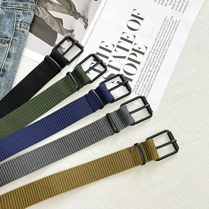 Canvas Simple Tactical Belt