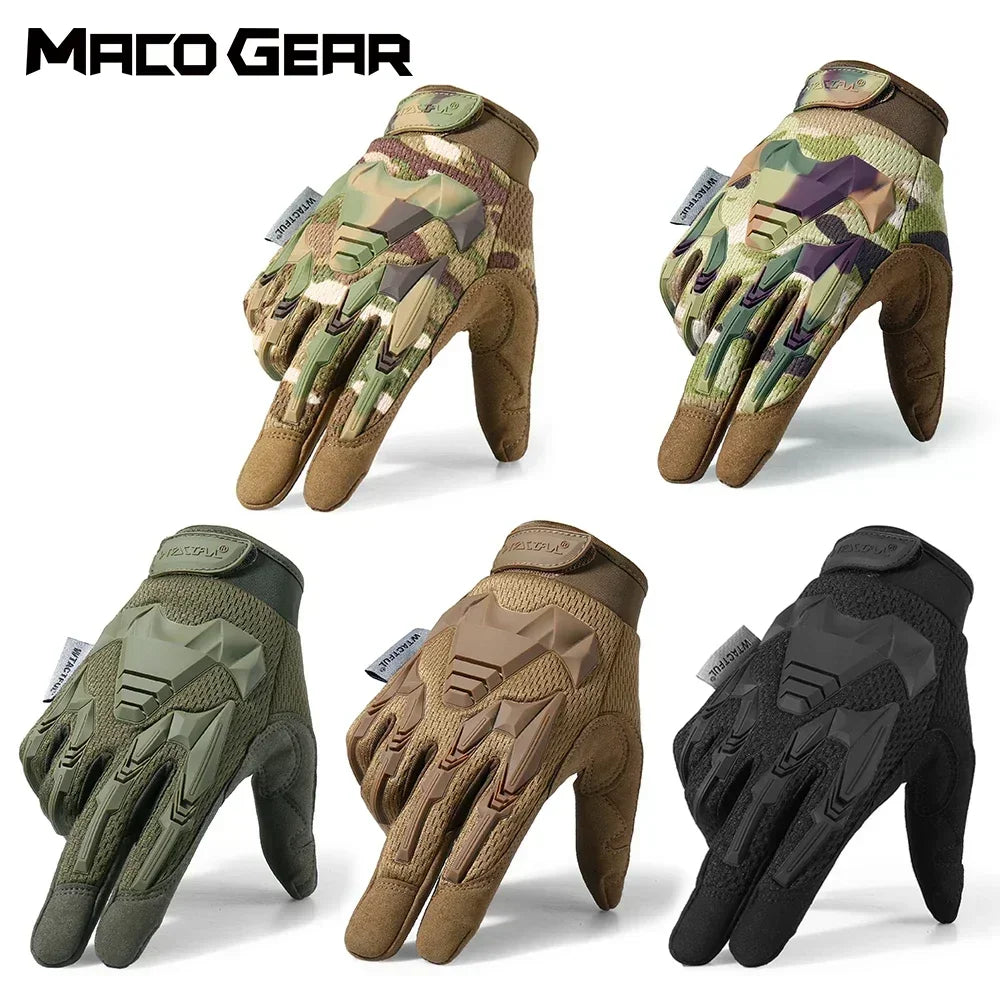 Anti-skid Army Gloves