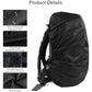 Light reflection waterproof travel backpack