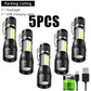 Mini LED Flashlight with Adjustable Focus