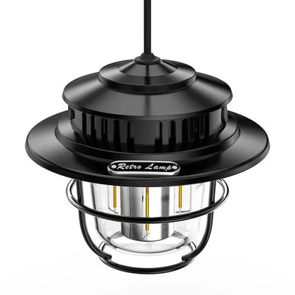 Retro Camping Lantern – USB-C & Waterproof