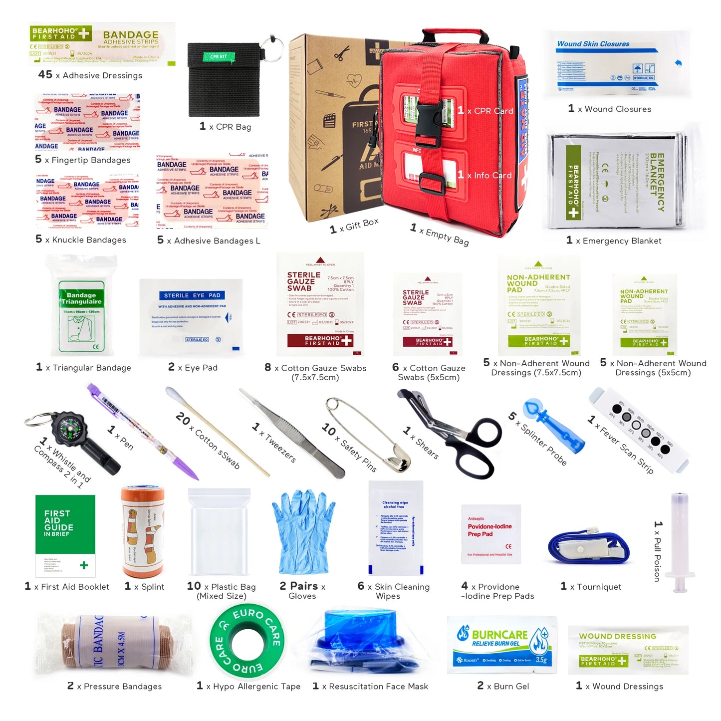 Light weight Handy First Aid Kit Bag